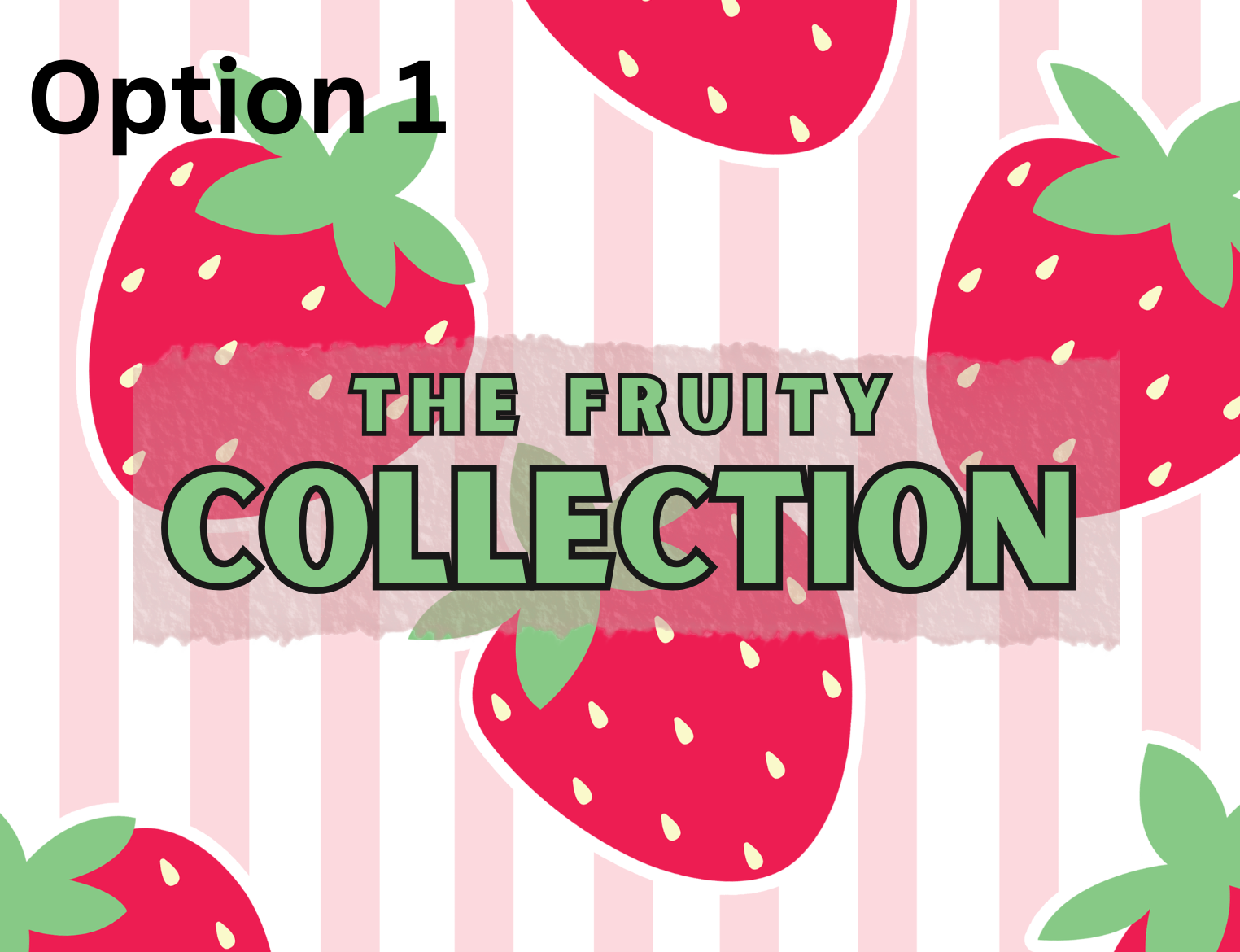 Fruity HB Collection Label
