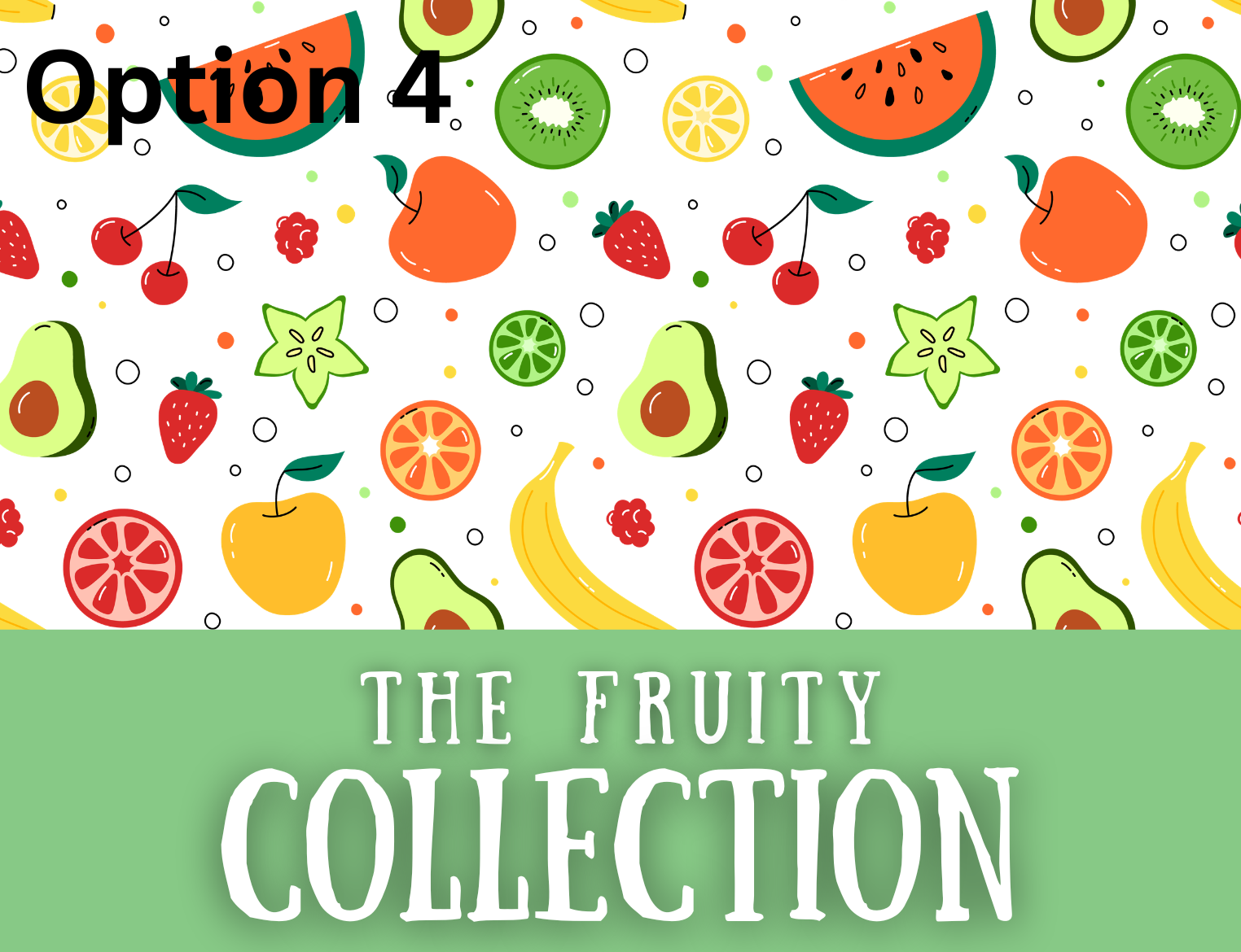 Digital Fruity HB Collection Label