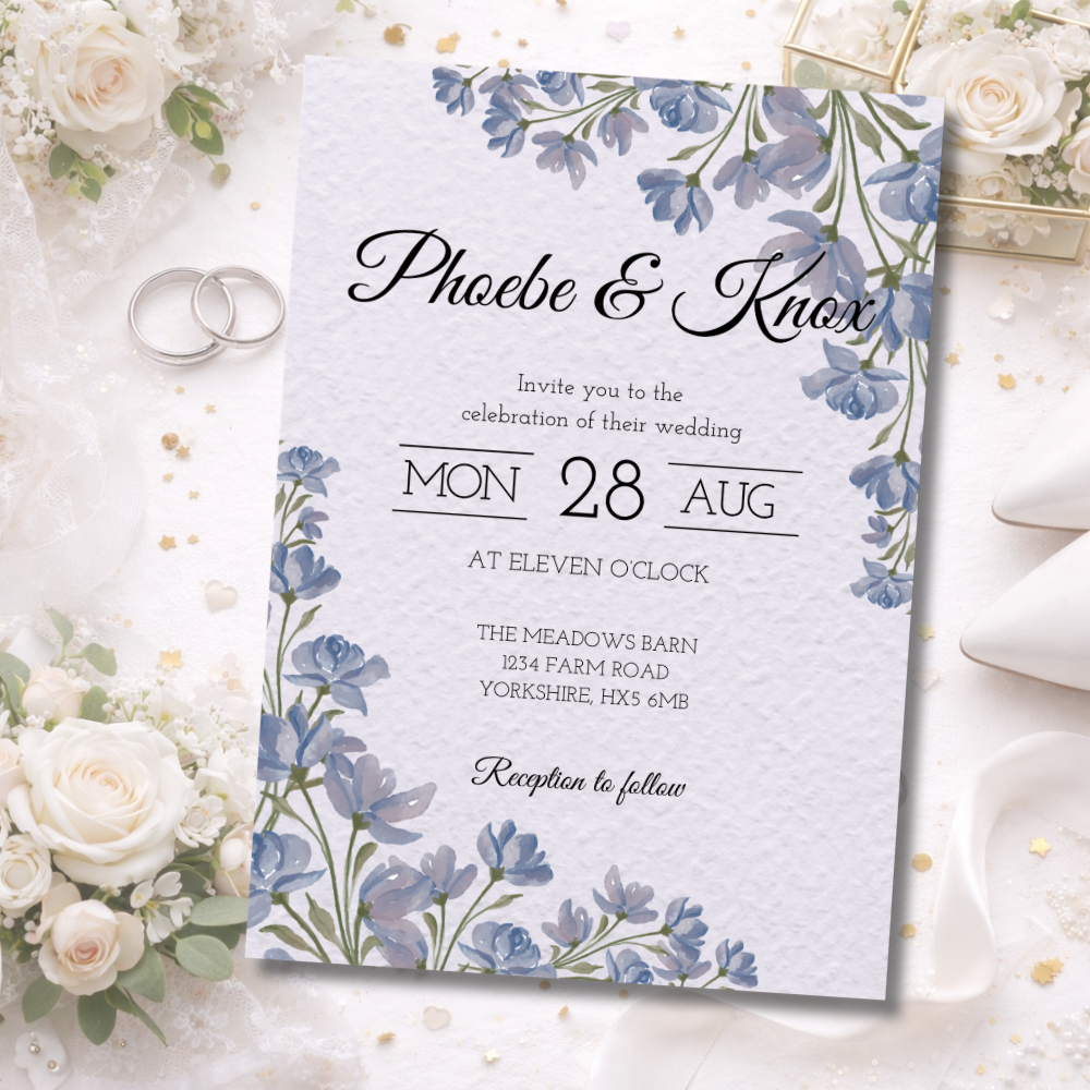 Botanical Wedding Invitations
