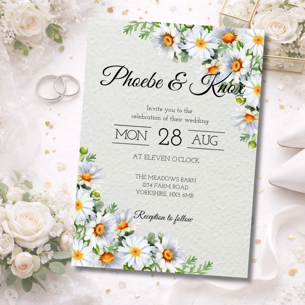Botanical Wedding Invitations