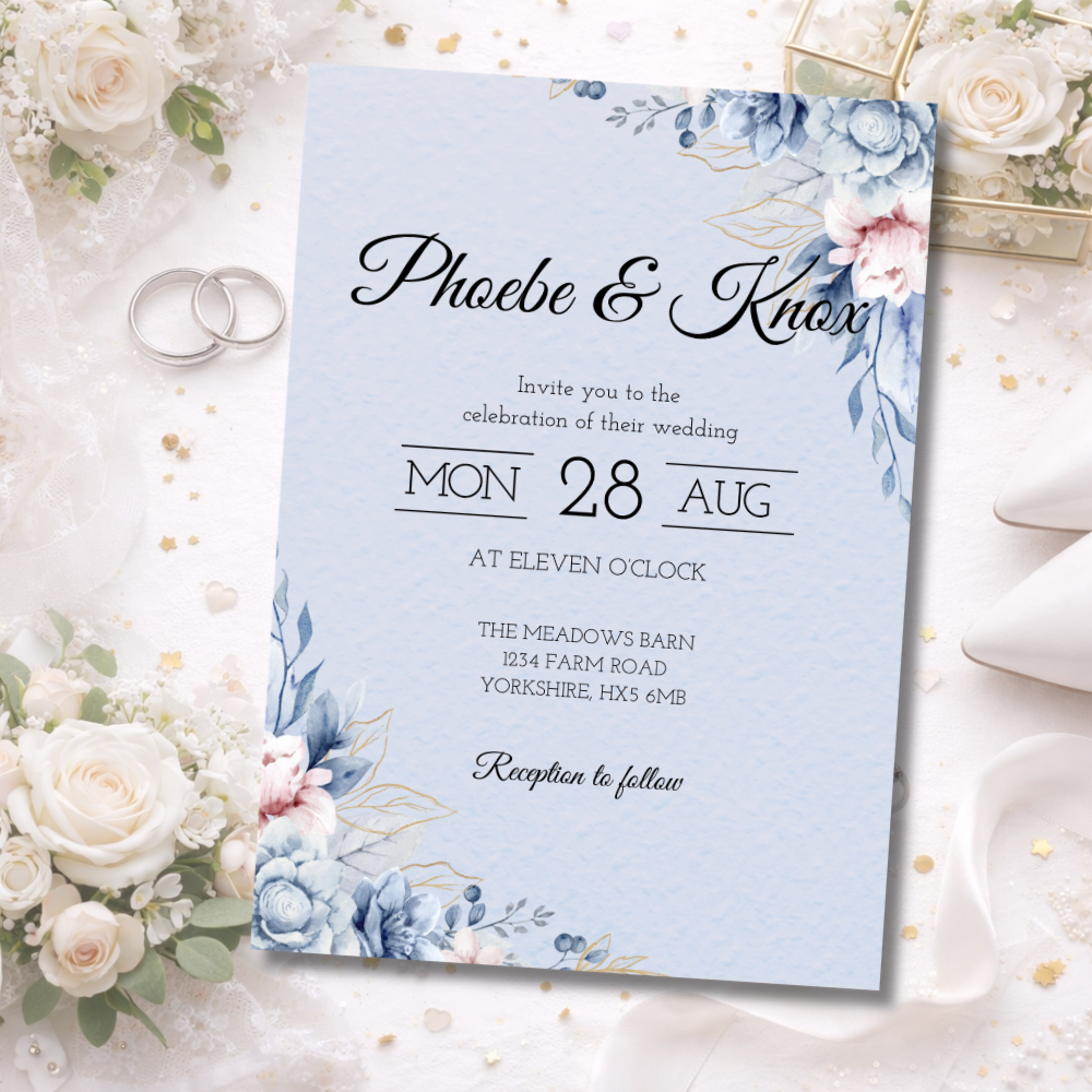 Botanical Wedding Invitations