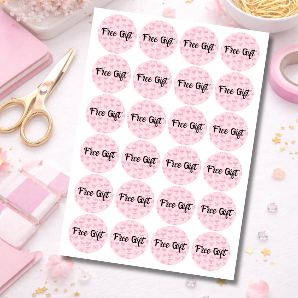 Freebie Stickers | Multiple Colours