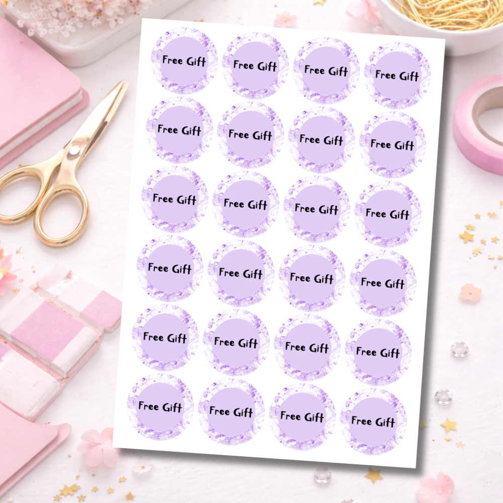 Freebie Stickers | Multiple Colours