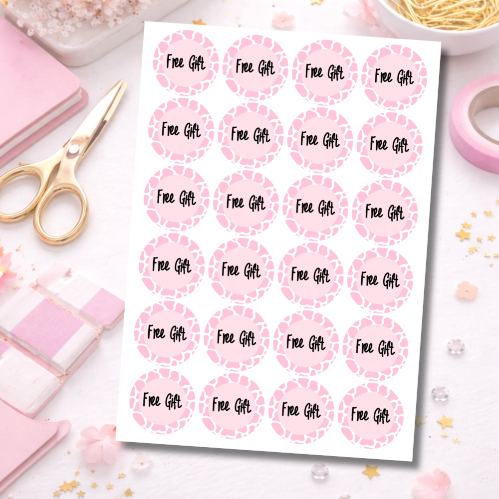 Freebie Stickers | Multiple Colours