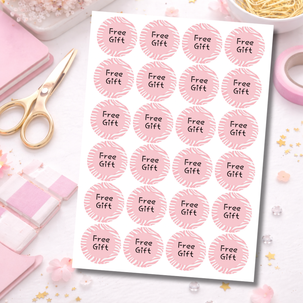 Freebie Stickers | Multiple Colours