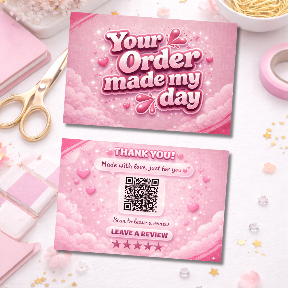 Your Order Made My Day | Thank You Cards