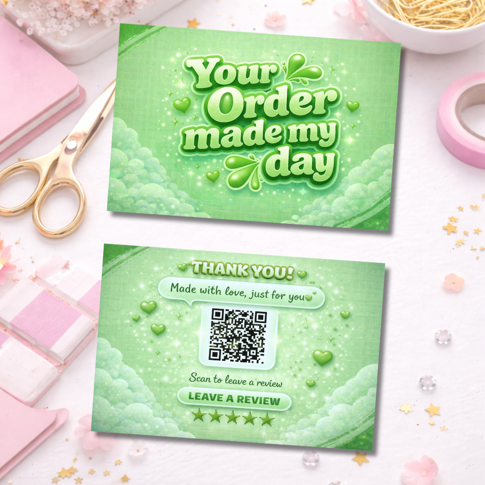 Your Order Made My Day | Thank You Cards