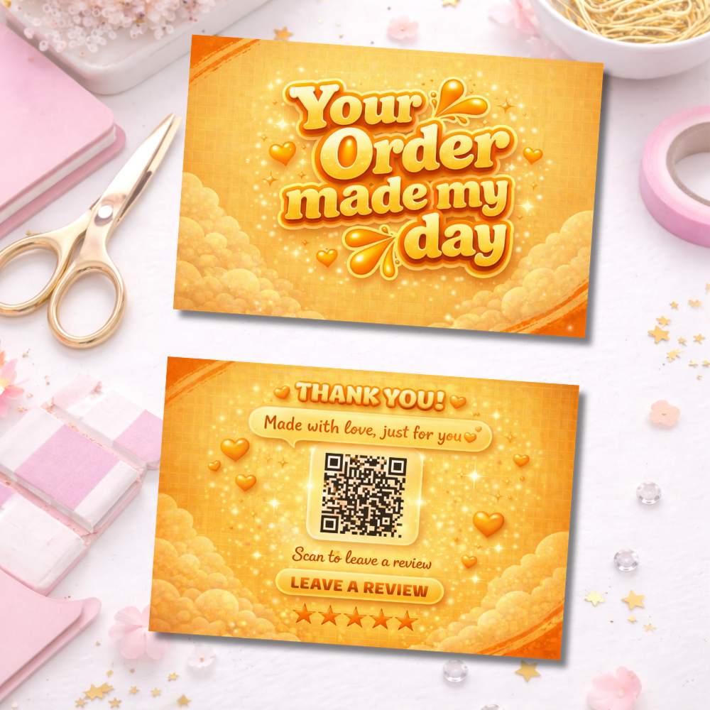 Your Order Made My Day | Thank You Cards