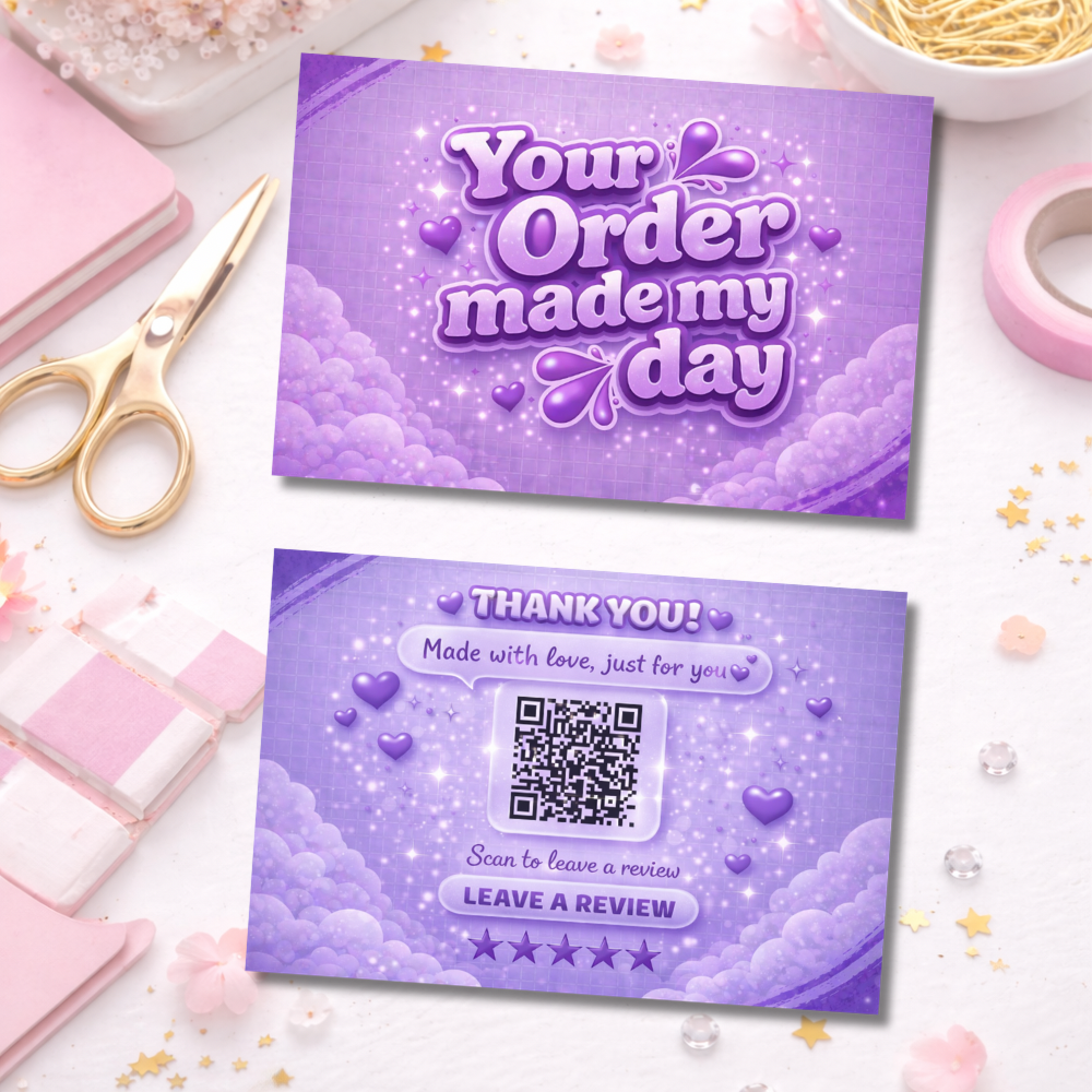 Your Order Made My Day | Thank You Cards