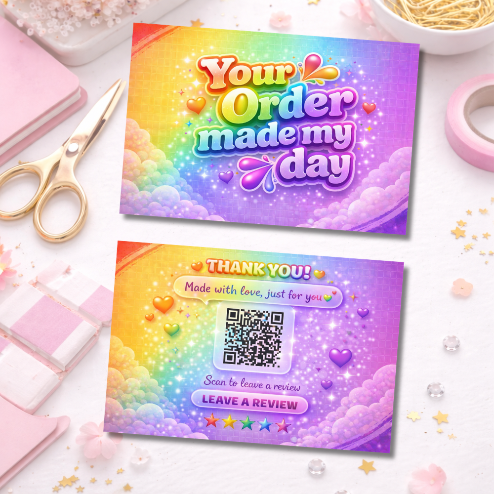 Your Order Made My Day | Thank You Cards