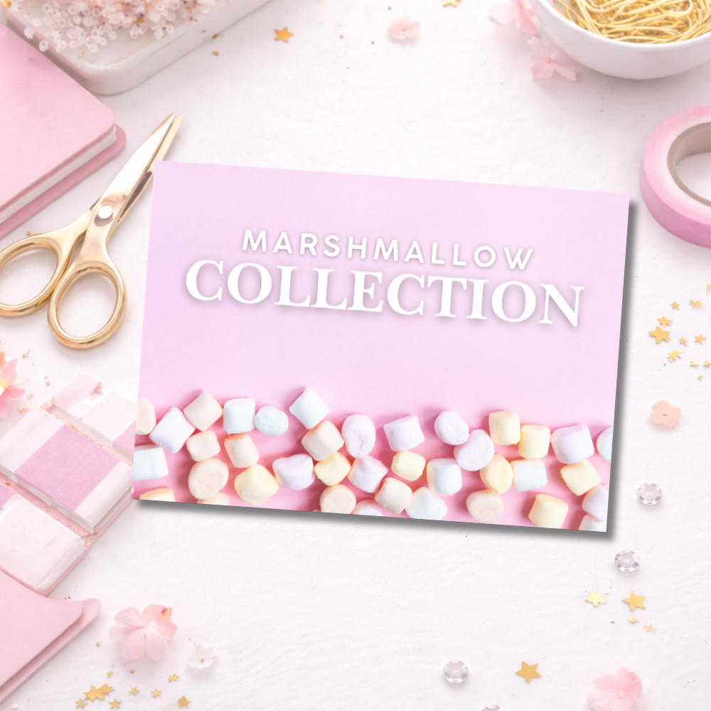 Marshmallow HB Collection Label