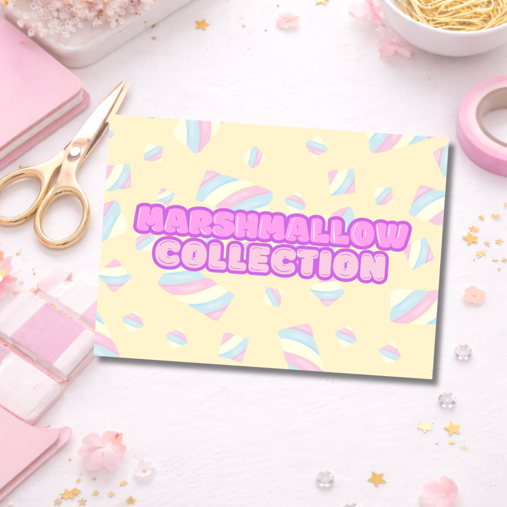 Marshmallow HB Collection Label