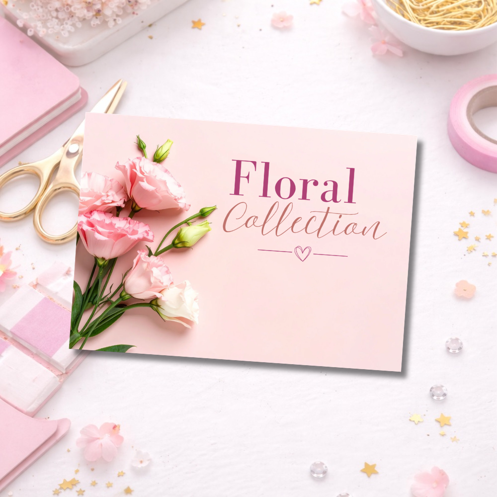 Floral HB Collection Label