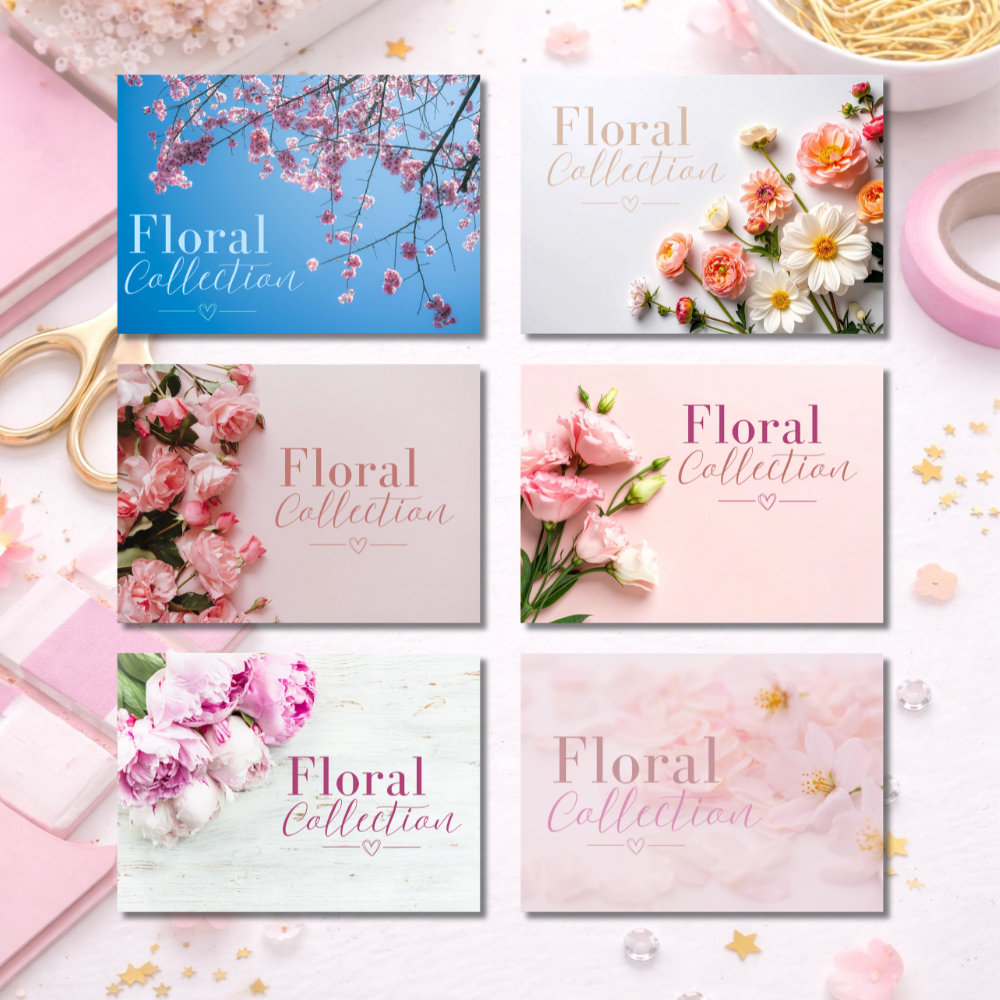 Floral HB Collection Label