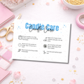 Candle Care Cards