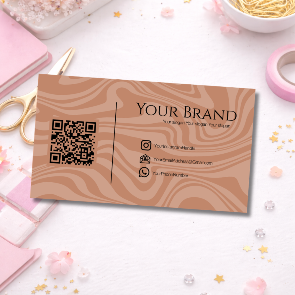 Patterned Business Cards
