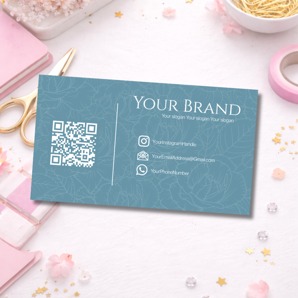 Patterned Business Cards