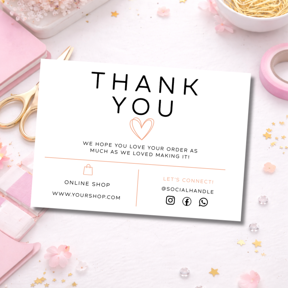 Thank You Cards A6