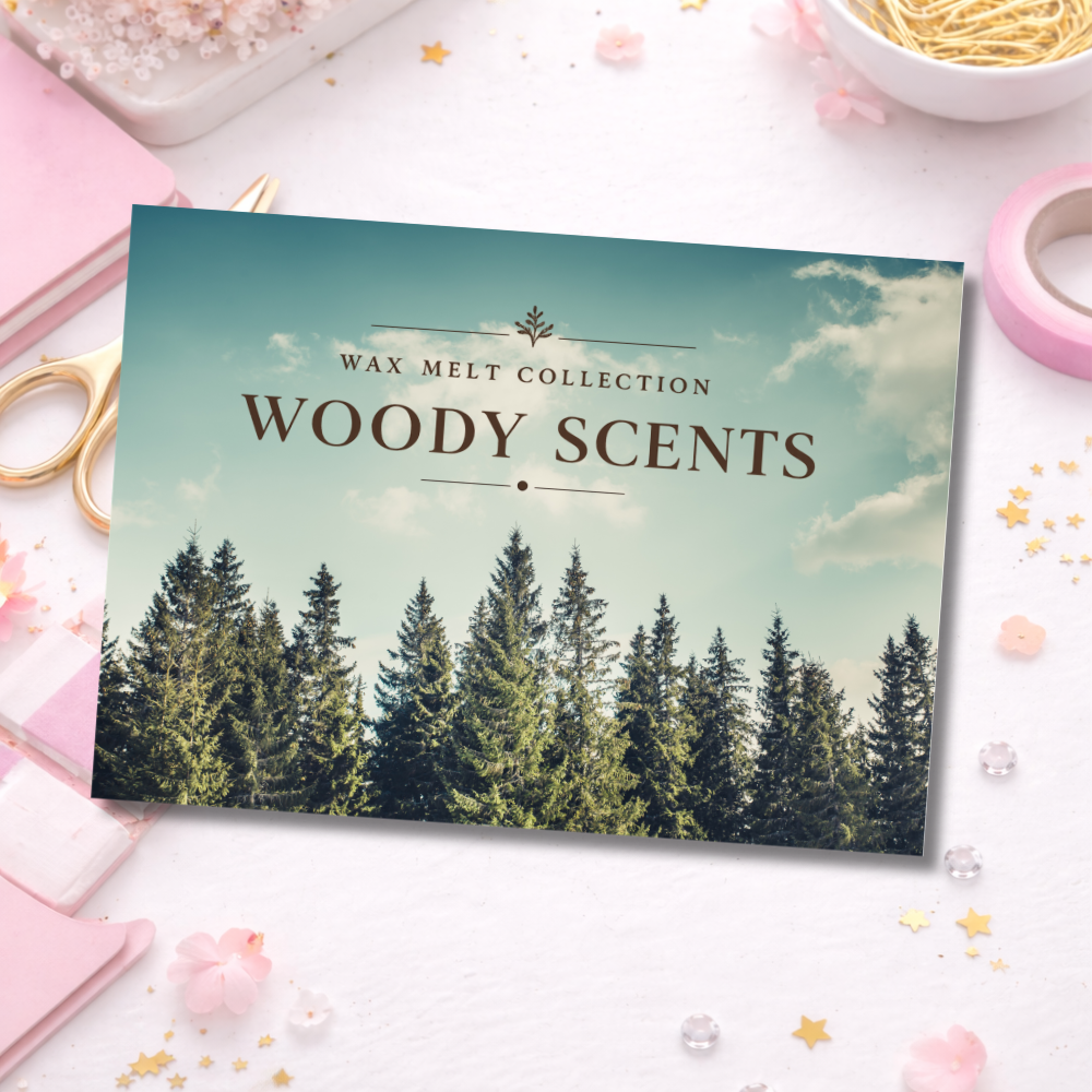 Woody Scents HB Collection Label