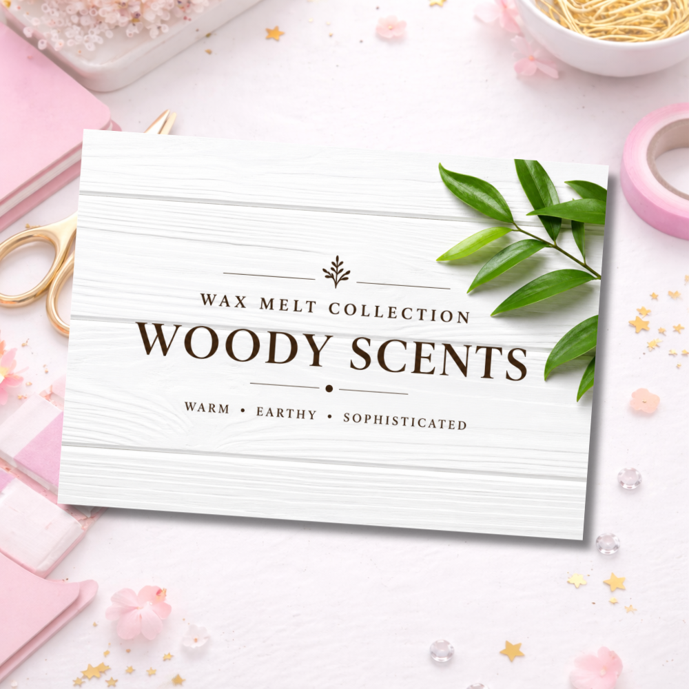 Woody Scents HB Collection Label