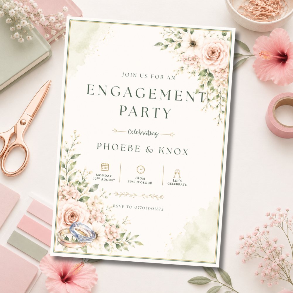 Engagement Party Invitations