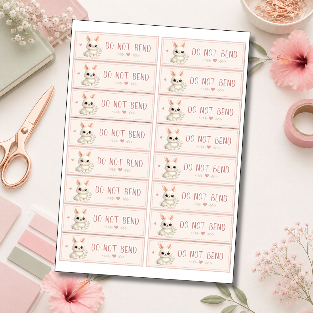 Cute Envelope “DO NOT BEND” Sealing Stickers