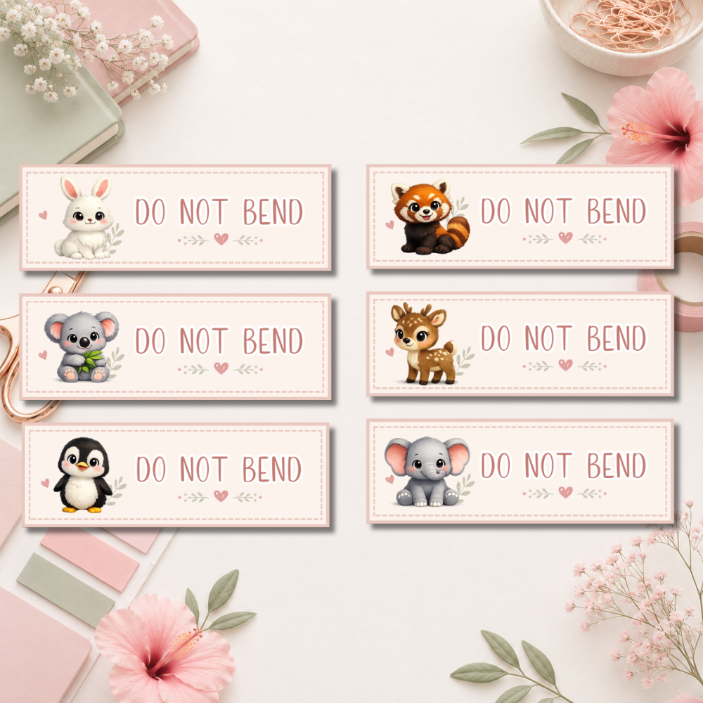 Cute Envelope “DO NOT BEND” Sealing Stickers