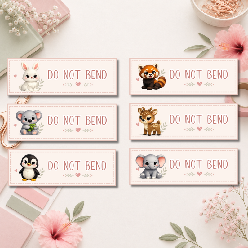 Cute Envelope “DO NOT BEND” Sealing Stickers