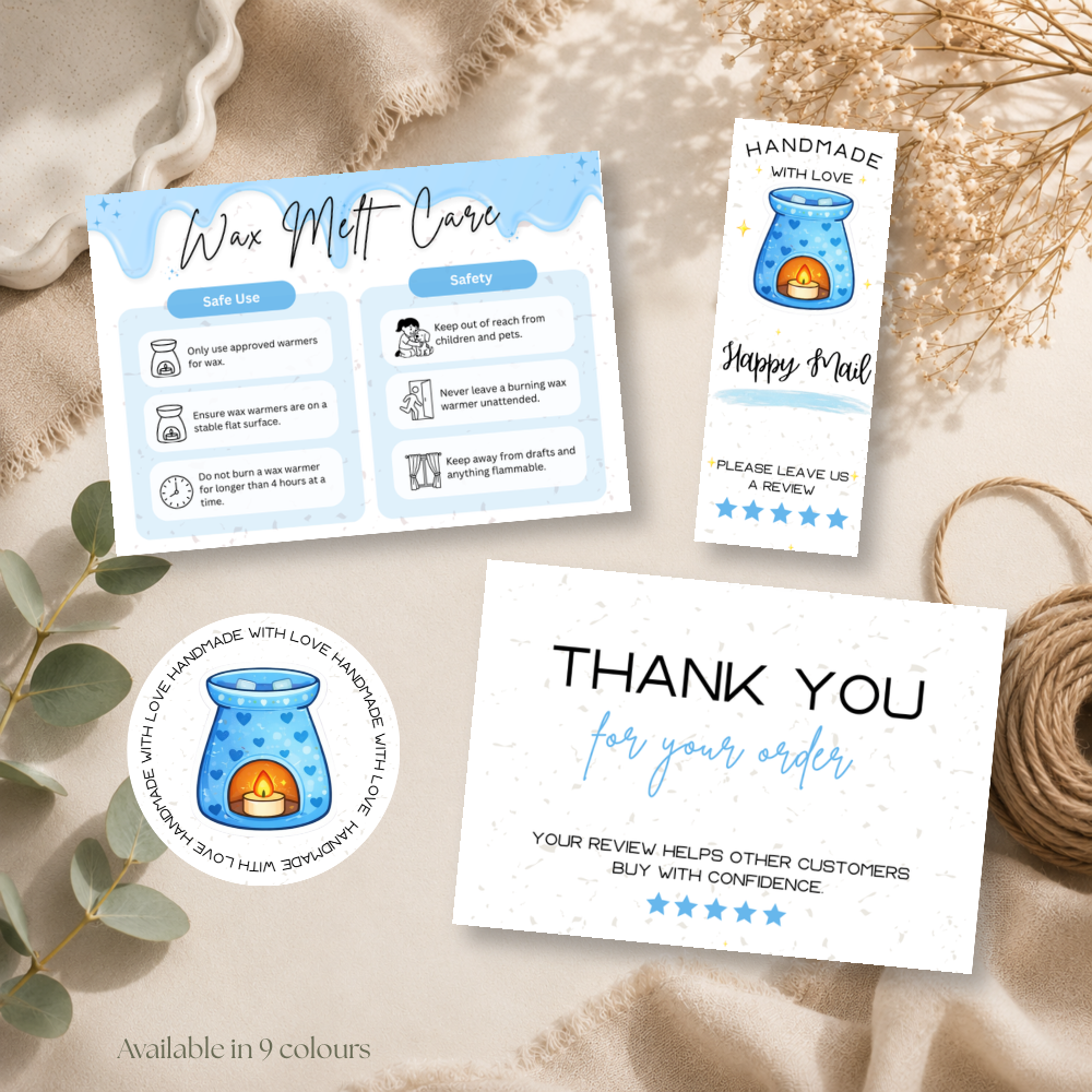 Wax Melt Starter Business Bundle - 9 Colours
