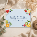 Fruity HB Collection Label - 8 Cell Clamshell
