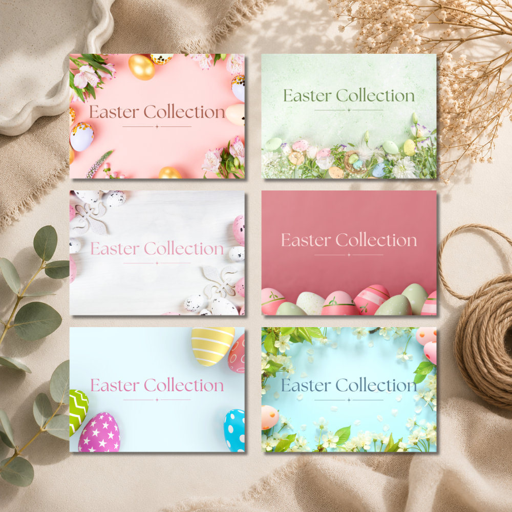 Easter HB Wax Melt Collection Label - 8 Cell Clamshell
