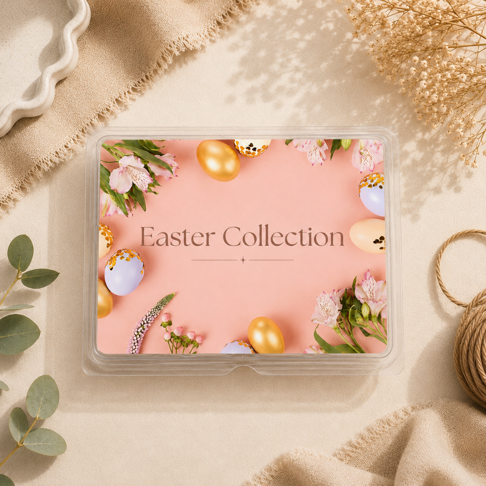 Easter HB Wax Melt Collection Label - 8 Cell Clamshell
