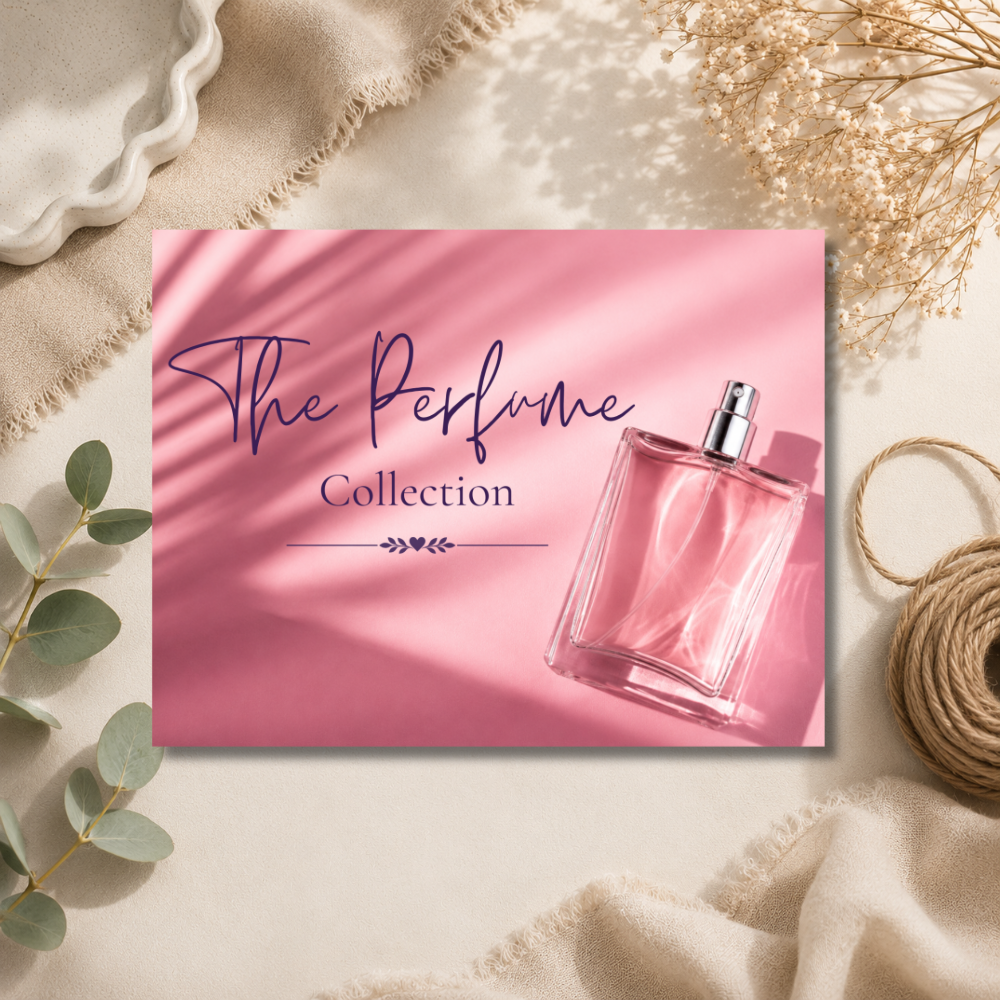 Perfume HB Wax Melt Collection Label - 8 Cell