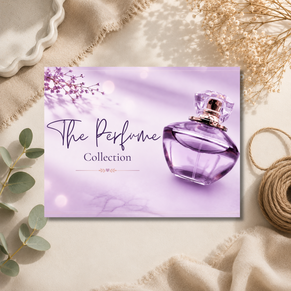 Perfume HB Wax Melt Collection Label - 8 Cell