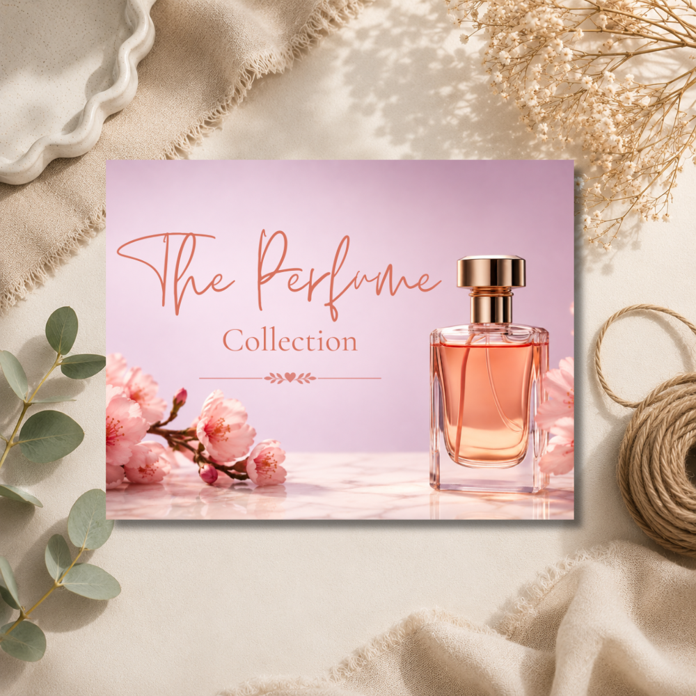 Perfume HB Wax Melt Collection Label - 8 Cell