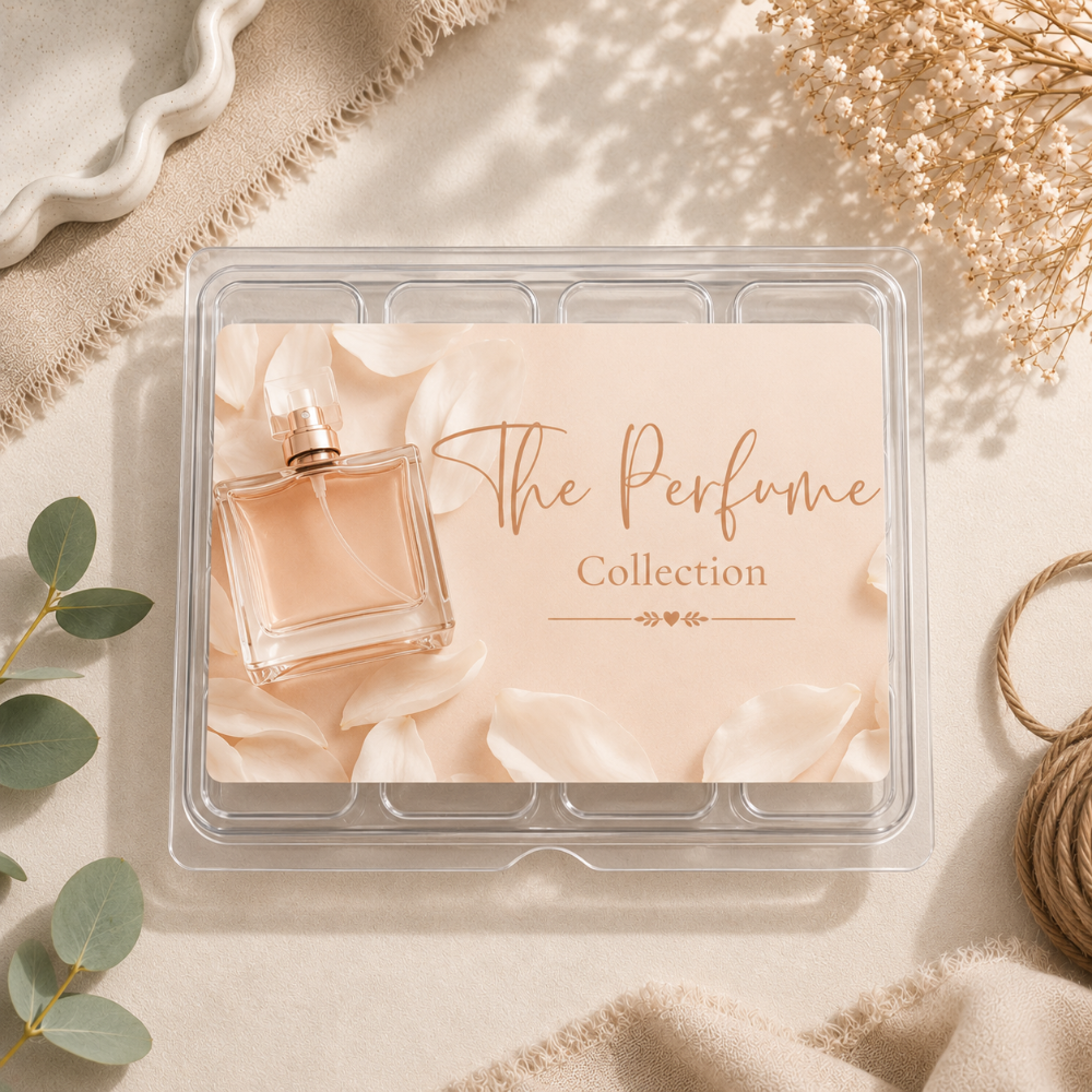 Perfume HB Wax Melt Collection Label - 8 Cell