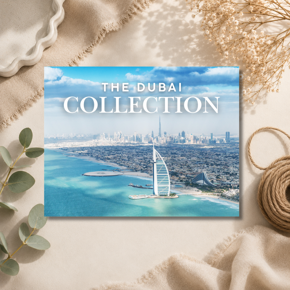 Dubai HB Wax Melt Collection Label - 8 Cell Clamshell