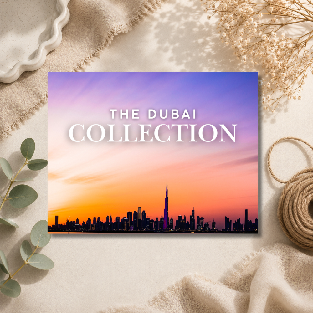 Dubai HB Wax Melt Collection Label - 8 Cell Clamshell