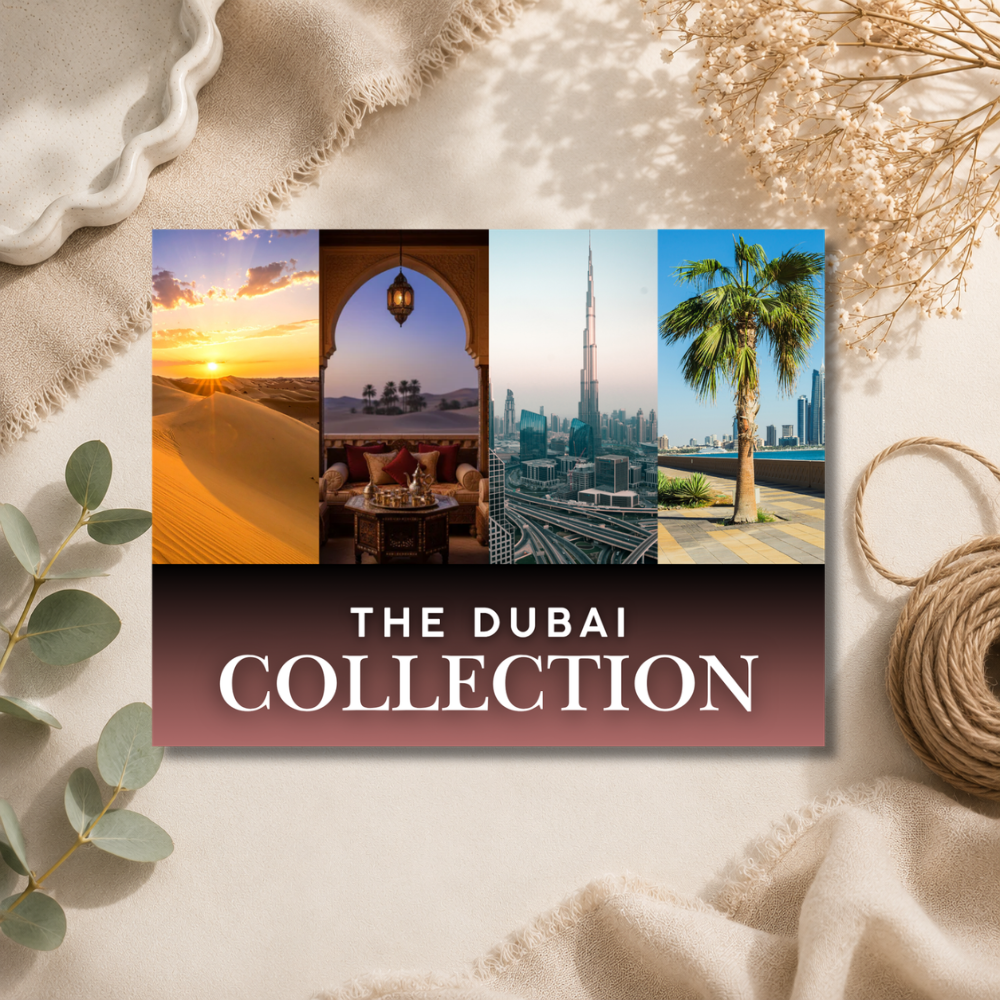 Dubai HB Wax Melt Collection Label - 8 Cell Clamshell
