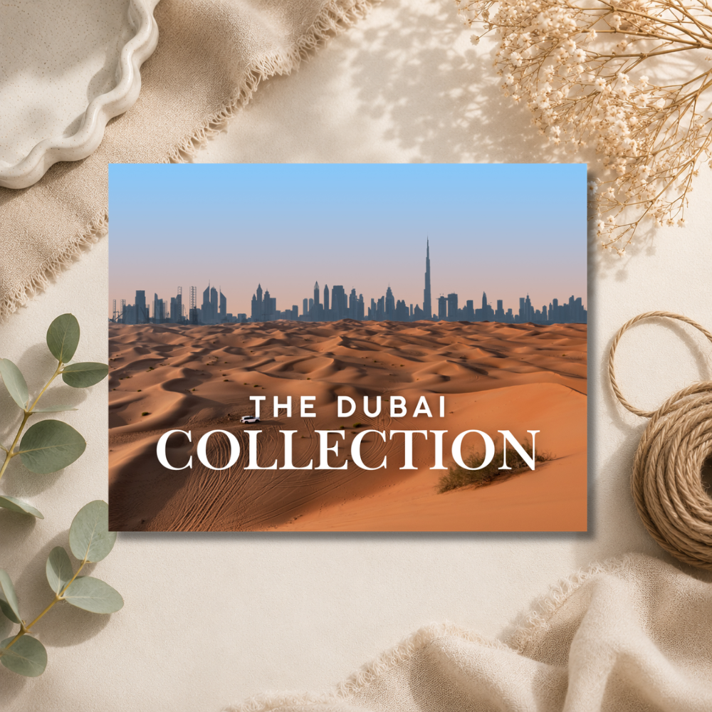 Dubai HB Wax Melt Collection Label - 8 Cell Clamshell