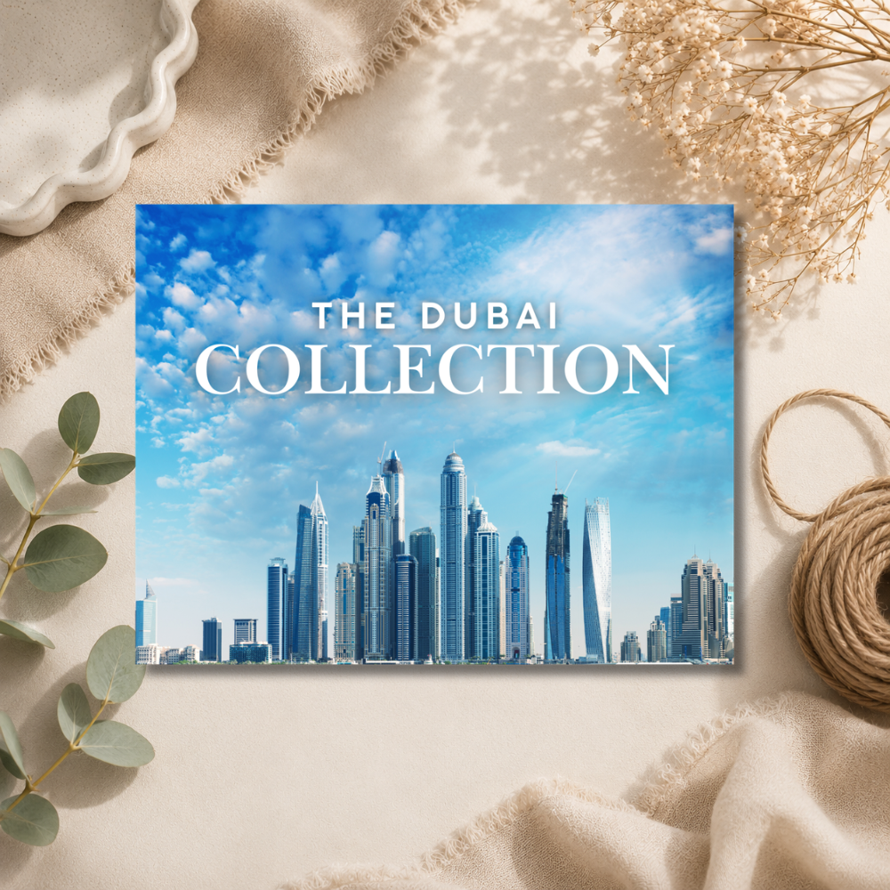 Dubai HB Wax Melt Collection Label - 8 Cell Clamshell