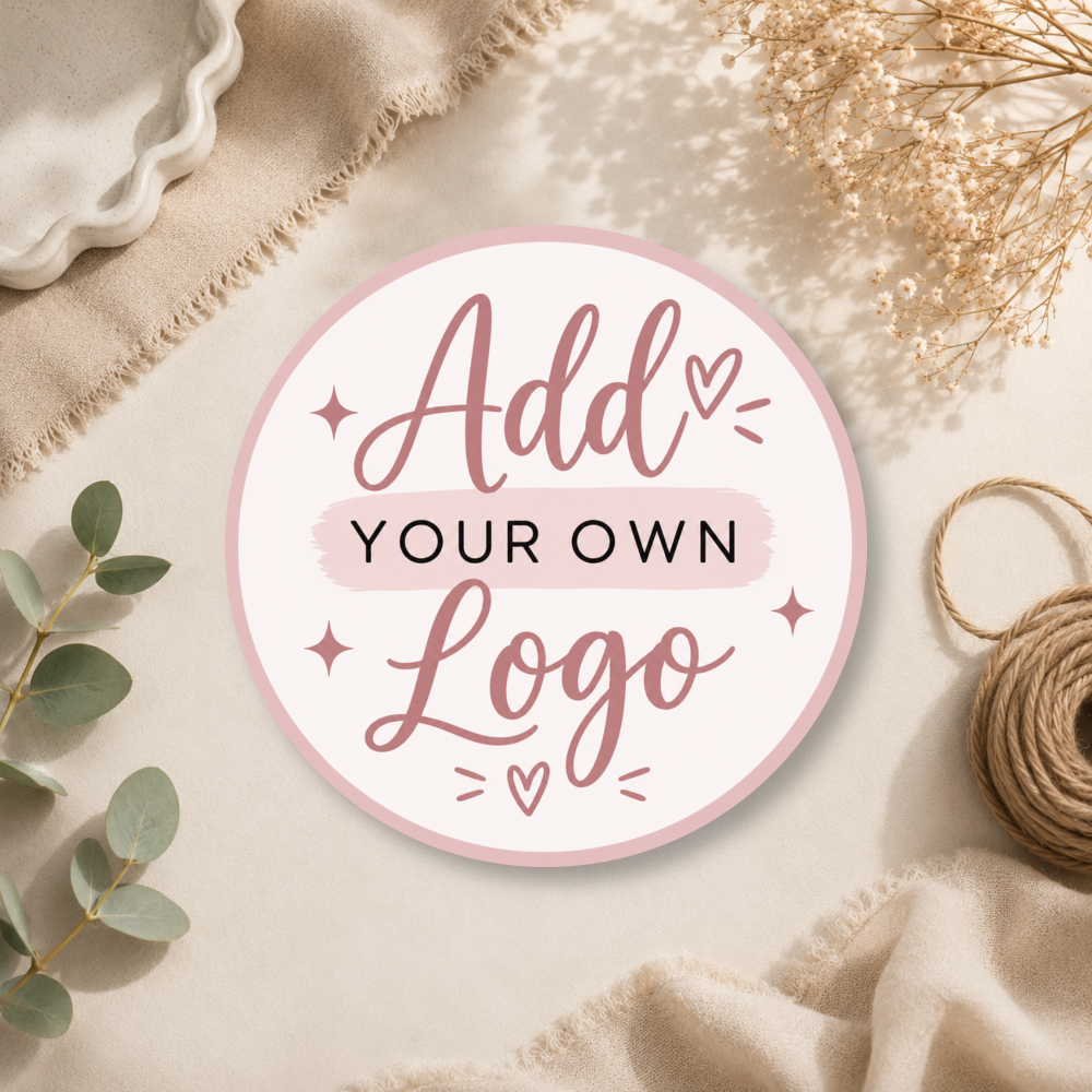 45mm Custom Upload Your Logo Sticker