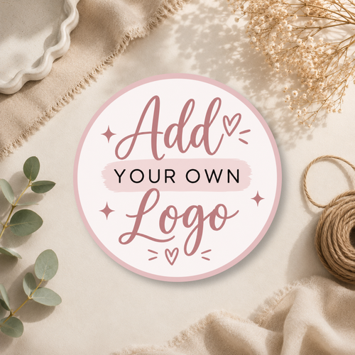 45mm Custom Upload Your Logo Sticker