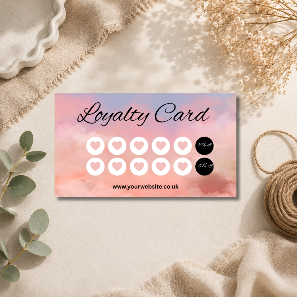 Loyalty Cards (40 Pack) | 6 Designs