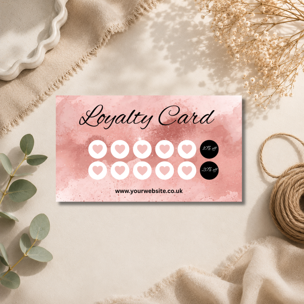 Loyalty Cards (40 Pack) | 6 Designs