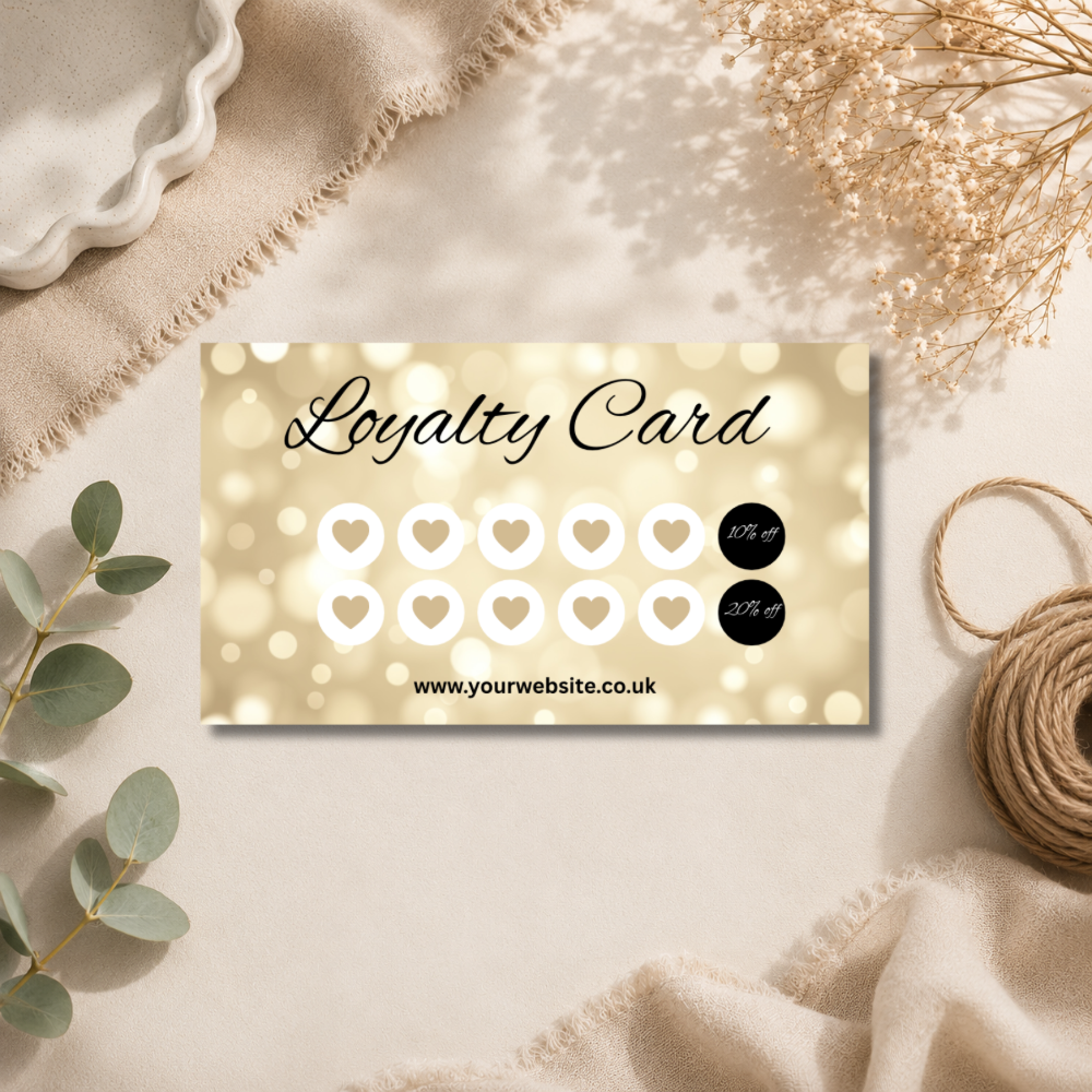 Loyalty Cards (40 Pack) | 6 Designs