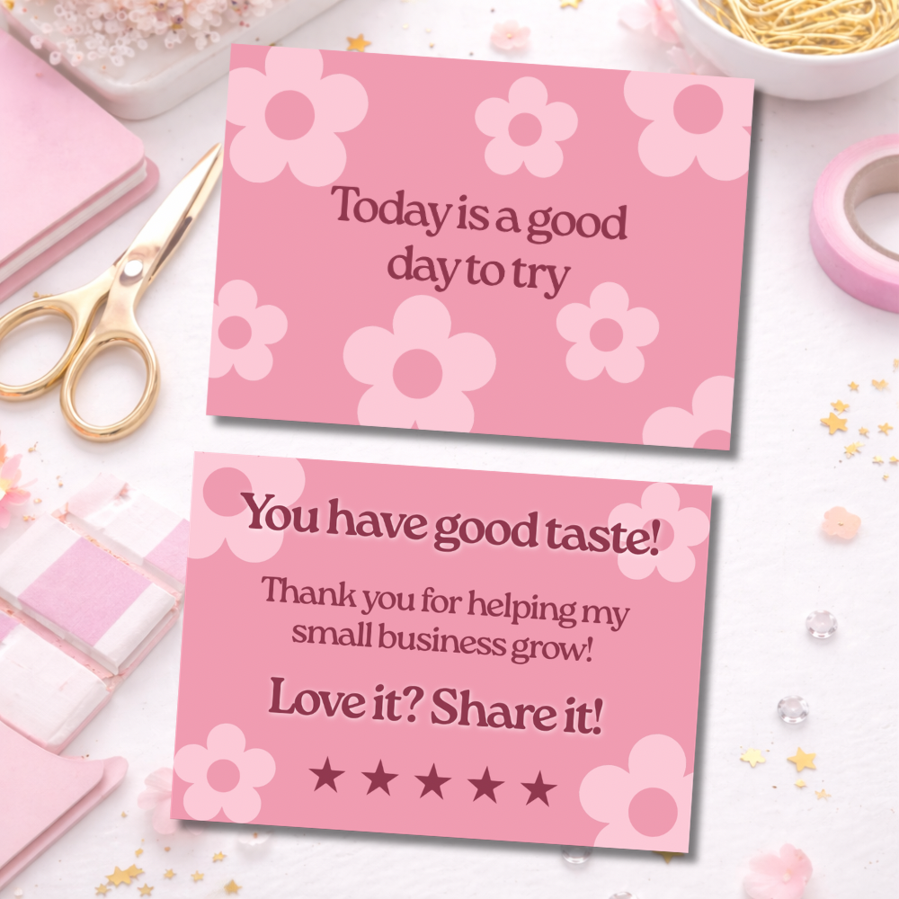 Motivational Thank You Cards