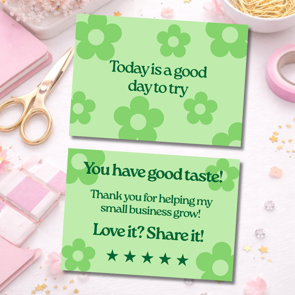 Motivational Thank You Cards