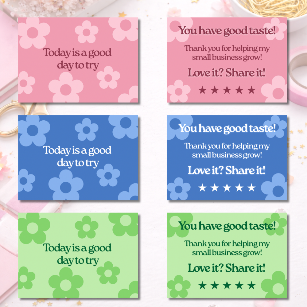 Motivational Thank You Cards